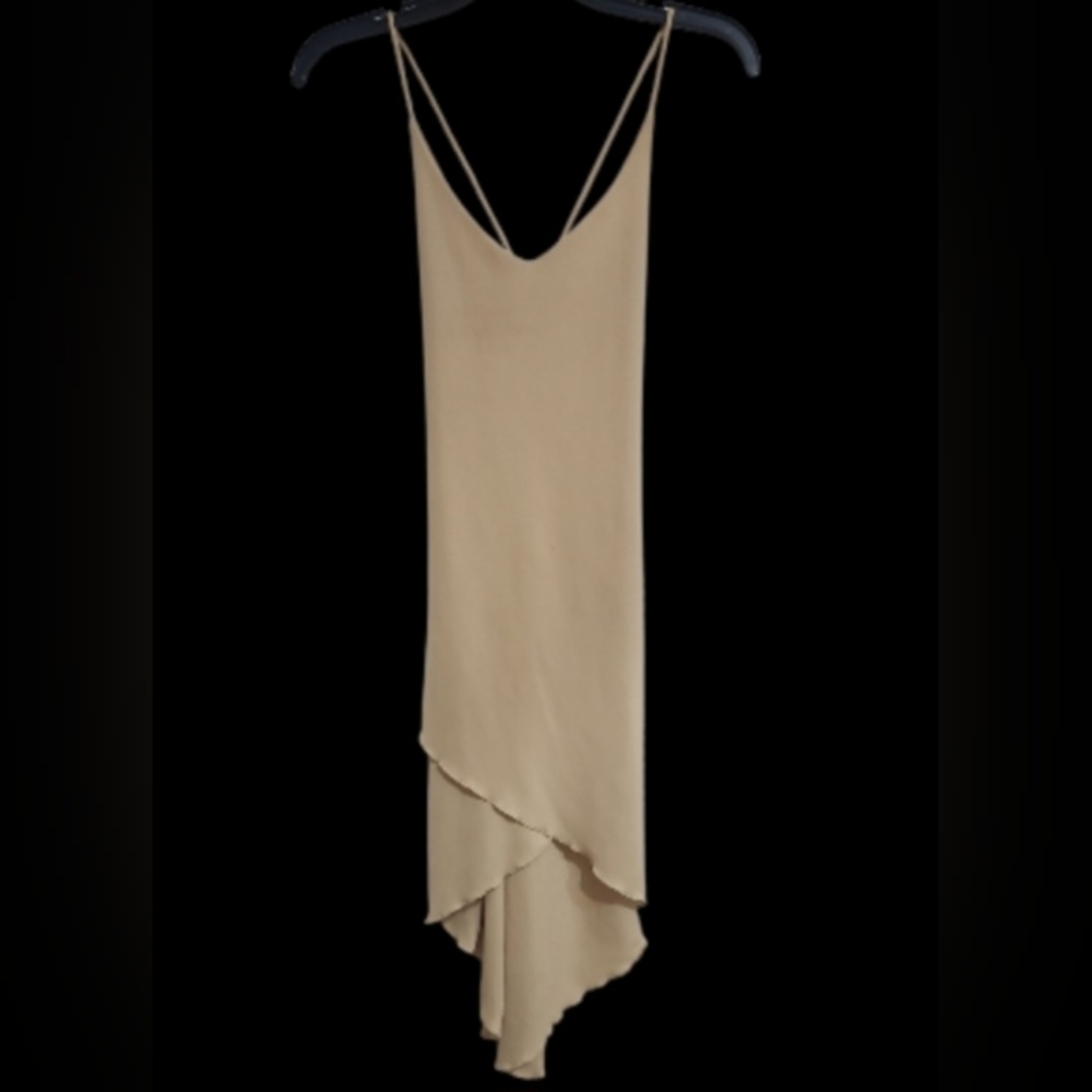 Hisense Beige Asymmetrical Dress